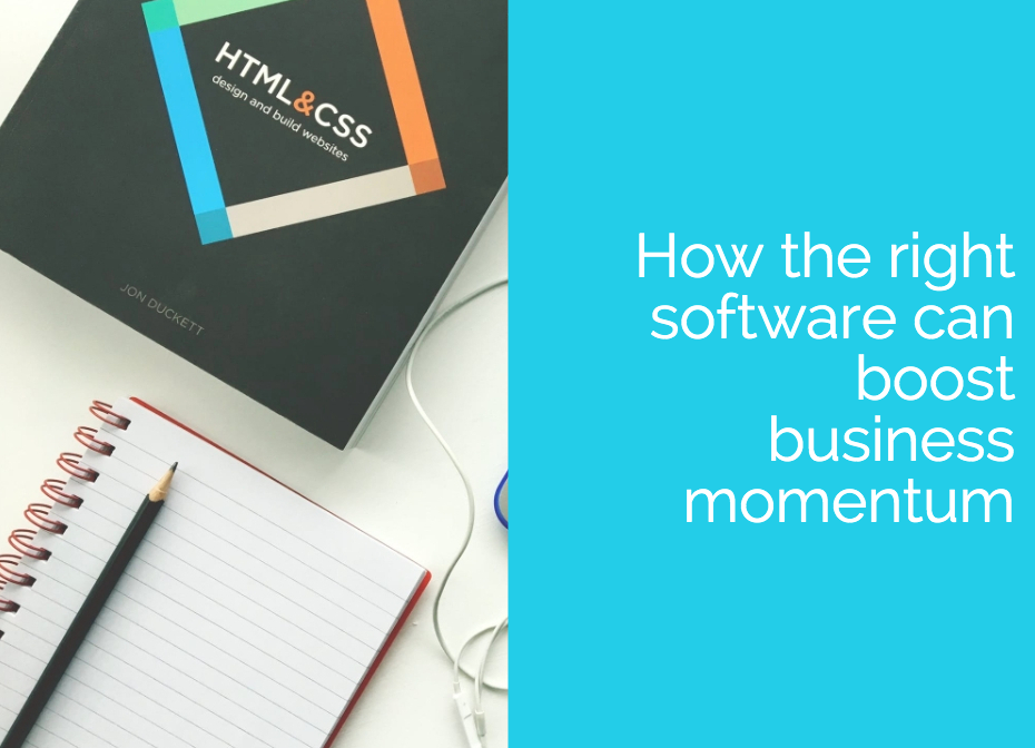 How the right software can boost business momentum