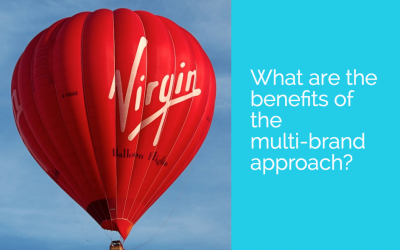 What are the benefits of the multi-brand approach?
