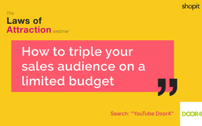 How to triple your sales audience with limited budget – webinar