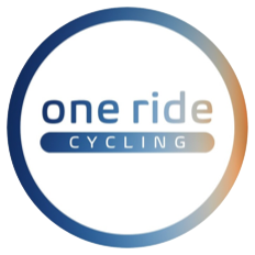 one ride cycling logo